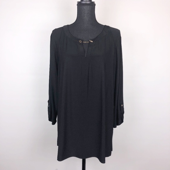 PerSeption | Black Blouse | 3x - Picture 1 of 5